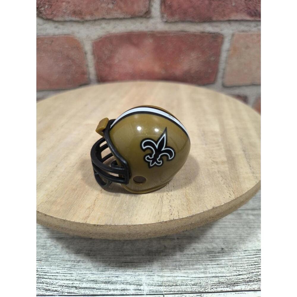 NEW ORLEANS SAINTS Mini 1.5" Football Helmet 2019 Riddell NFL Collectible